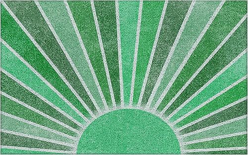 Miniatura 12 de Felpudo bohemio para puerta interior y exterior, tapete retro para puerta delantera, tapete de bienvenida bohemio, tapete de puerta interior para