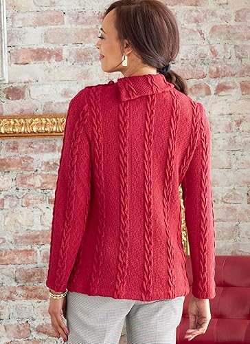 Miniatura 8 de Butterick Misses' Top - Kit de patrones de costura con código B6857, tallas XS-S-M-L-XL-XXL, multicolor