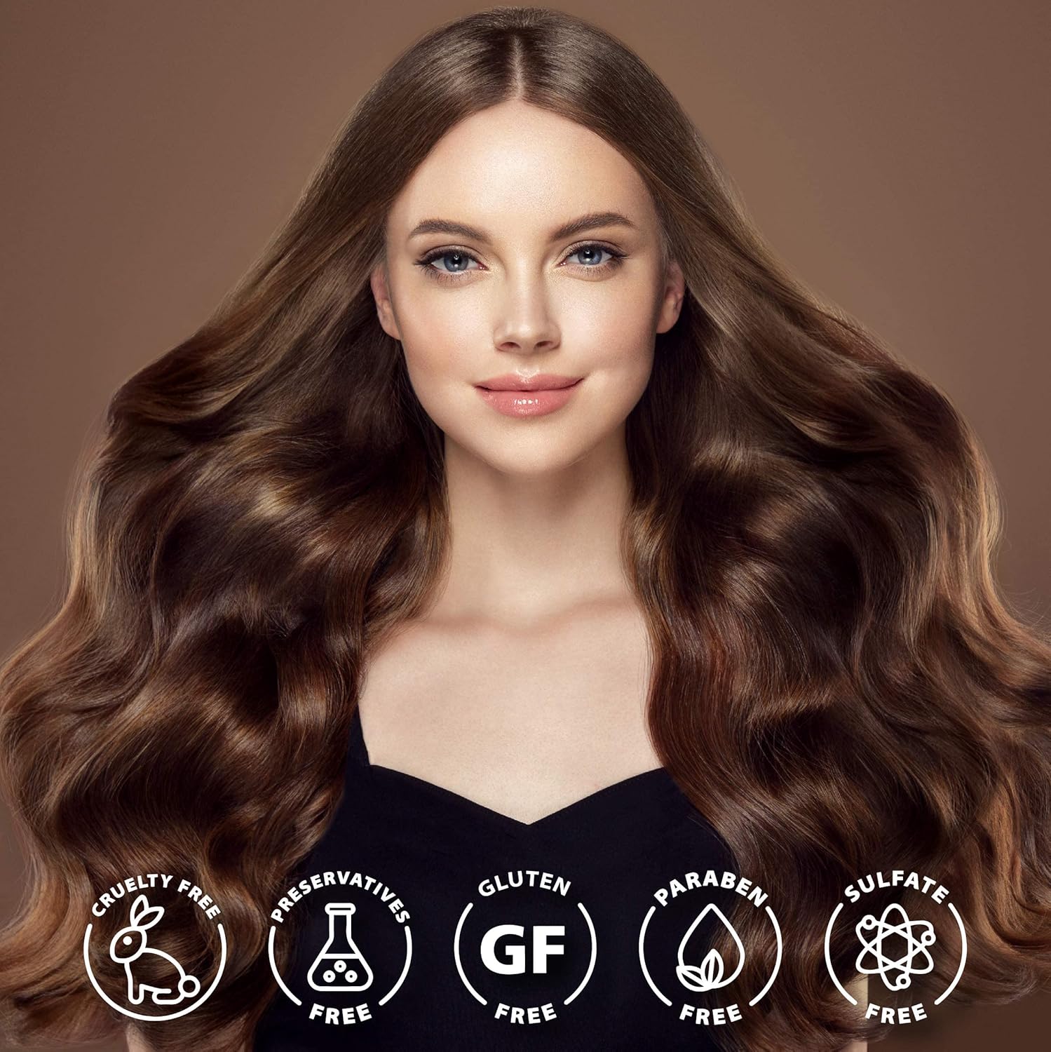 Marula Oil Shampoo and Conditioner Sets,Color Safe Ultra Moisture Sulfate Free Shampoo Conditioner Pack for All Hair Types, Moisturizing,Smoothing, Locks Moisture, Natural Repair, Pump Bottle - Image 3