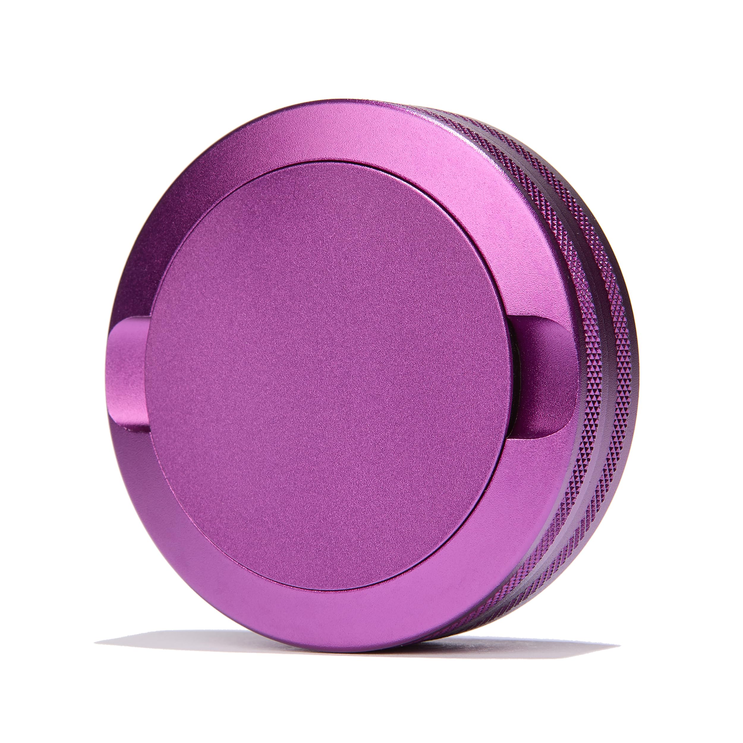 ZUMIQ Snus Box in Pink & Purple with 2 Compartments in Glitter Look, Stylish Grip Border - Practical Pouch Container | Velo, Scooper, ZYN Storage for On the Go (Purple)