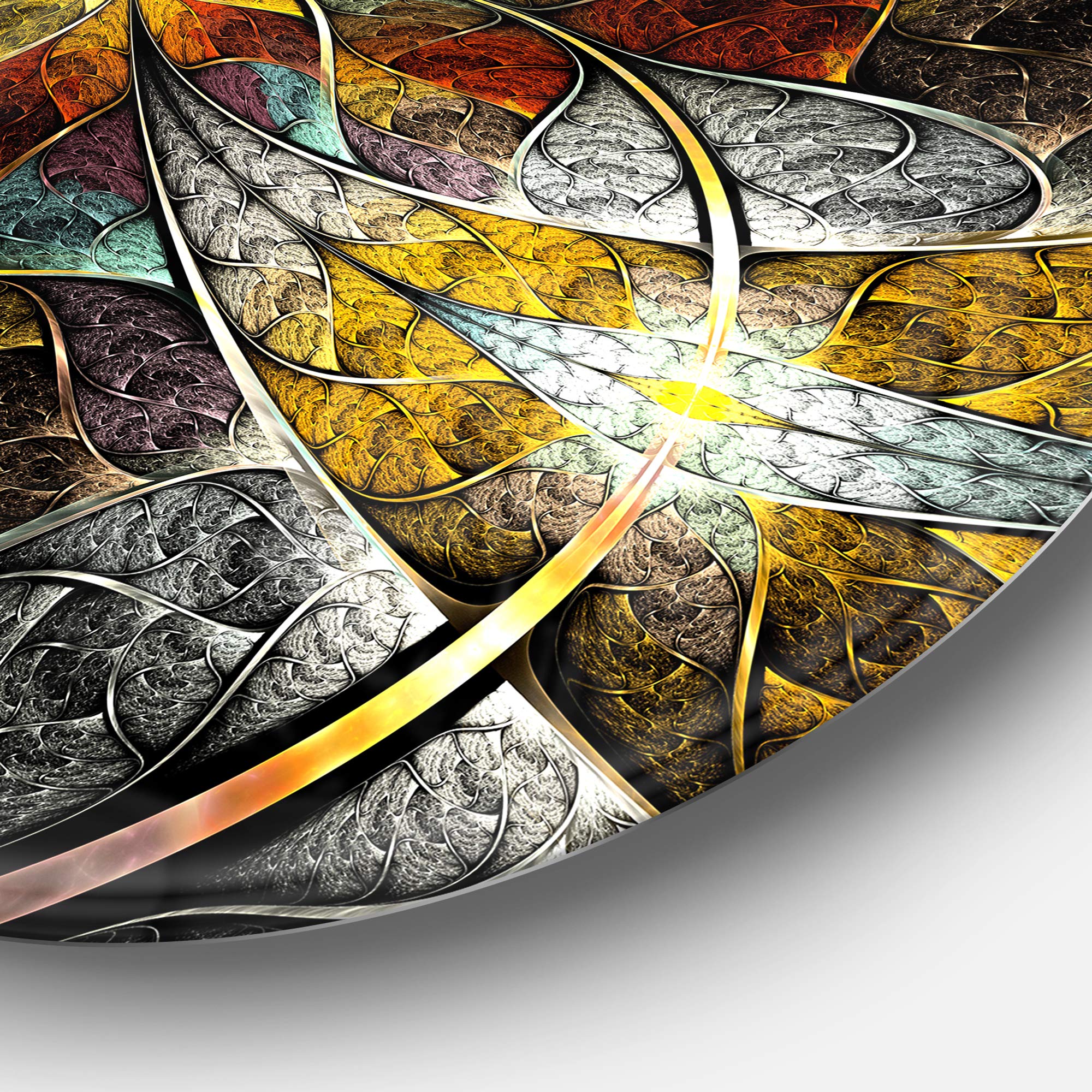 Amazon.com: Designart Symmetrical Fractal Flower-Floral Digital