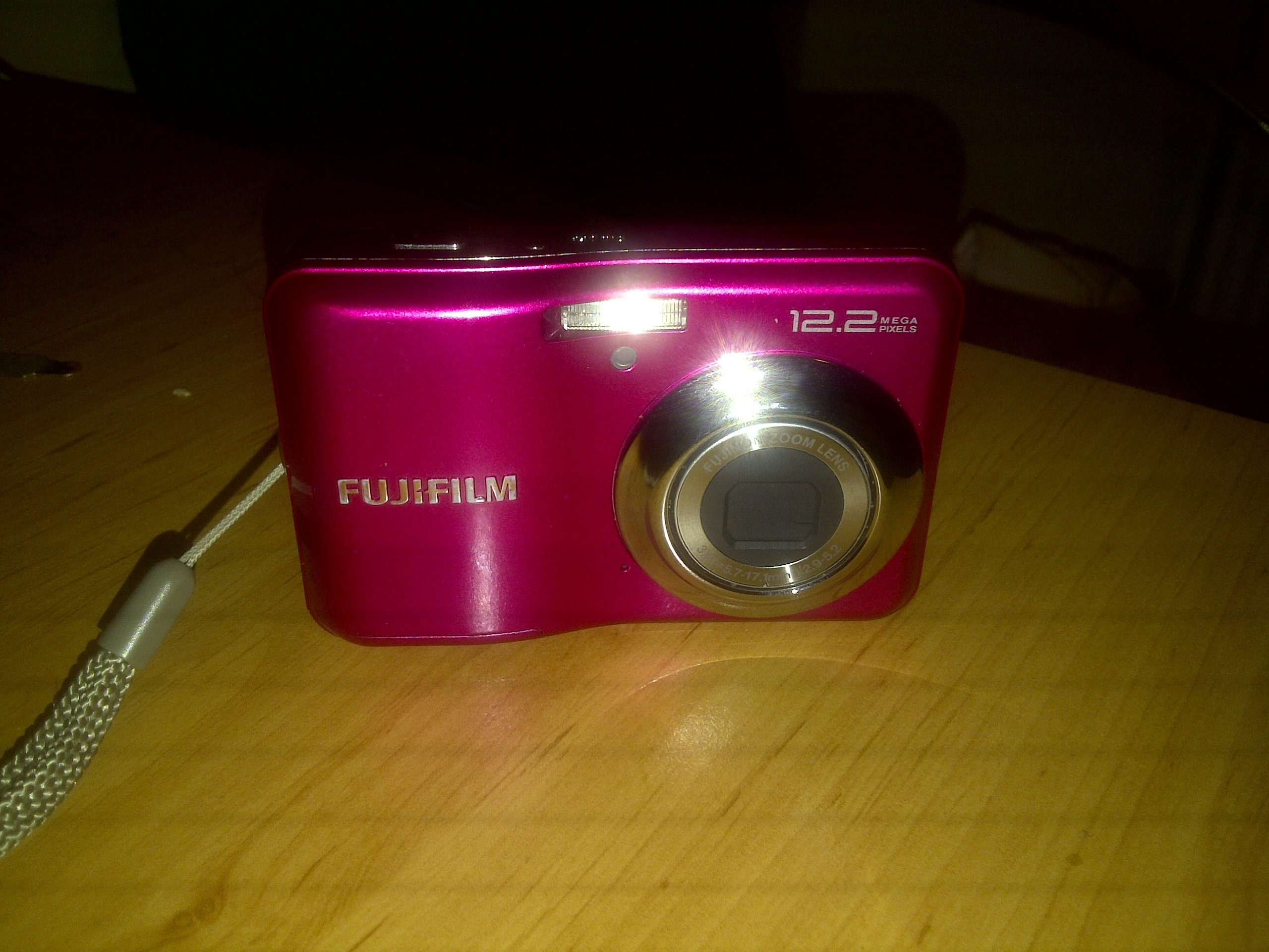 Fujifilm FinePix AV100 Digital Camera - Pink (12 MP, 3x Optical