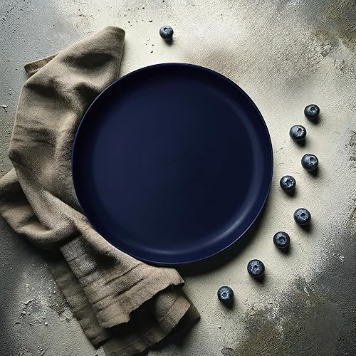 Vista 30 de MÜLLERHEIM 903 Minimalist Collection - Juego de vajilla de cerámica contemporánea de 16 piezas para 4, oliva griego, juegos de platos y cuencos