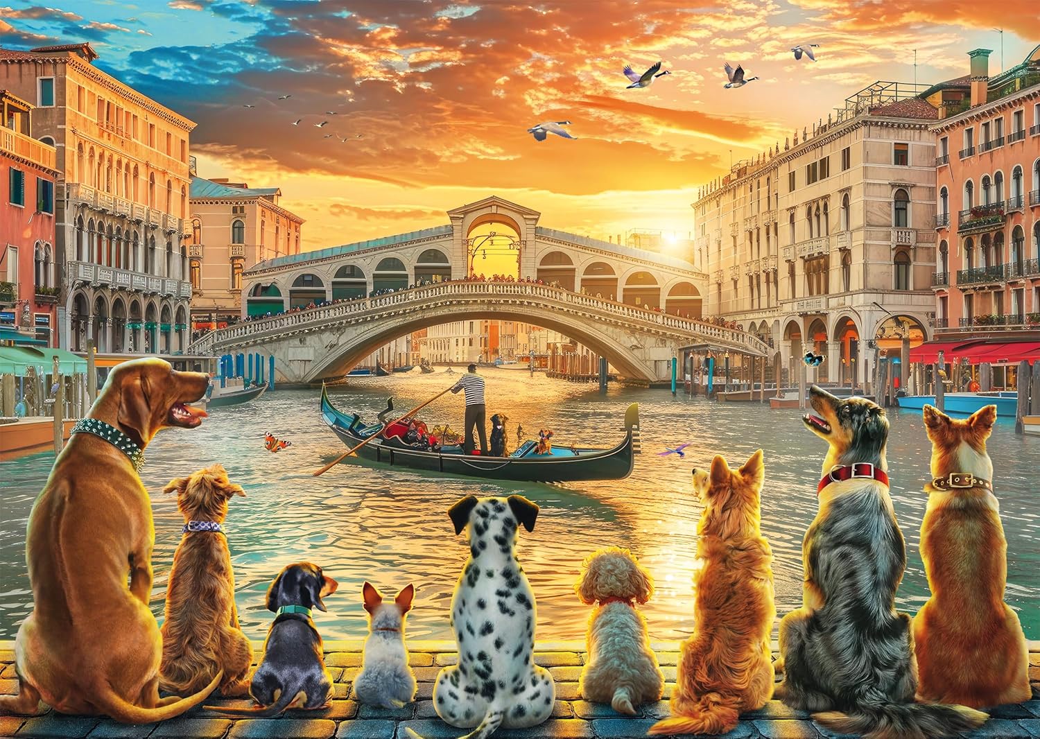 Schmidt Spiele 58890 Am Kai Jigsaw Puzzle 1000 Pieces