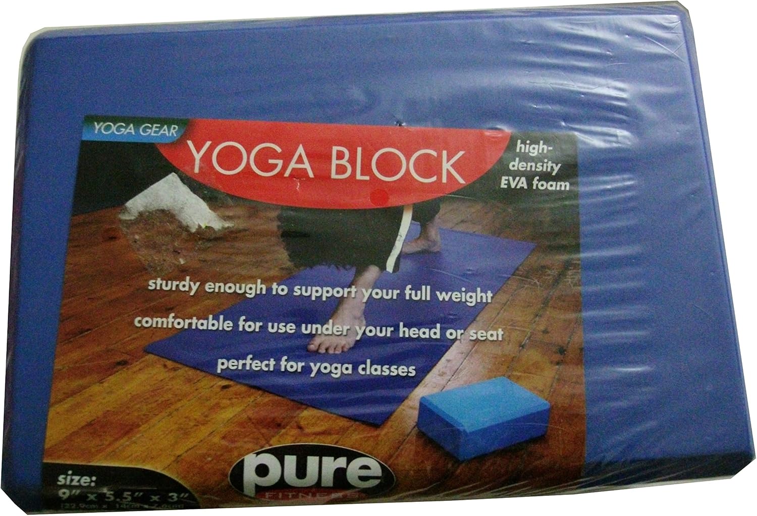 Yoga Gear Yoga Block Blue