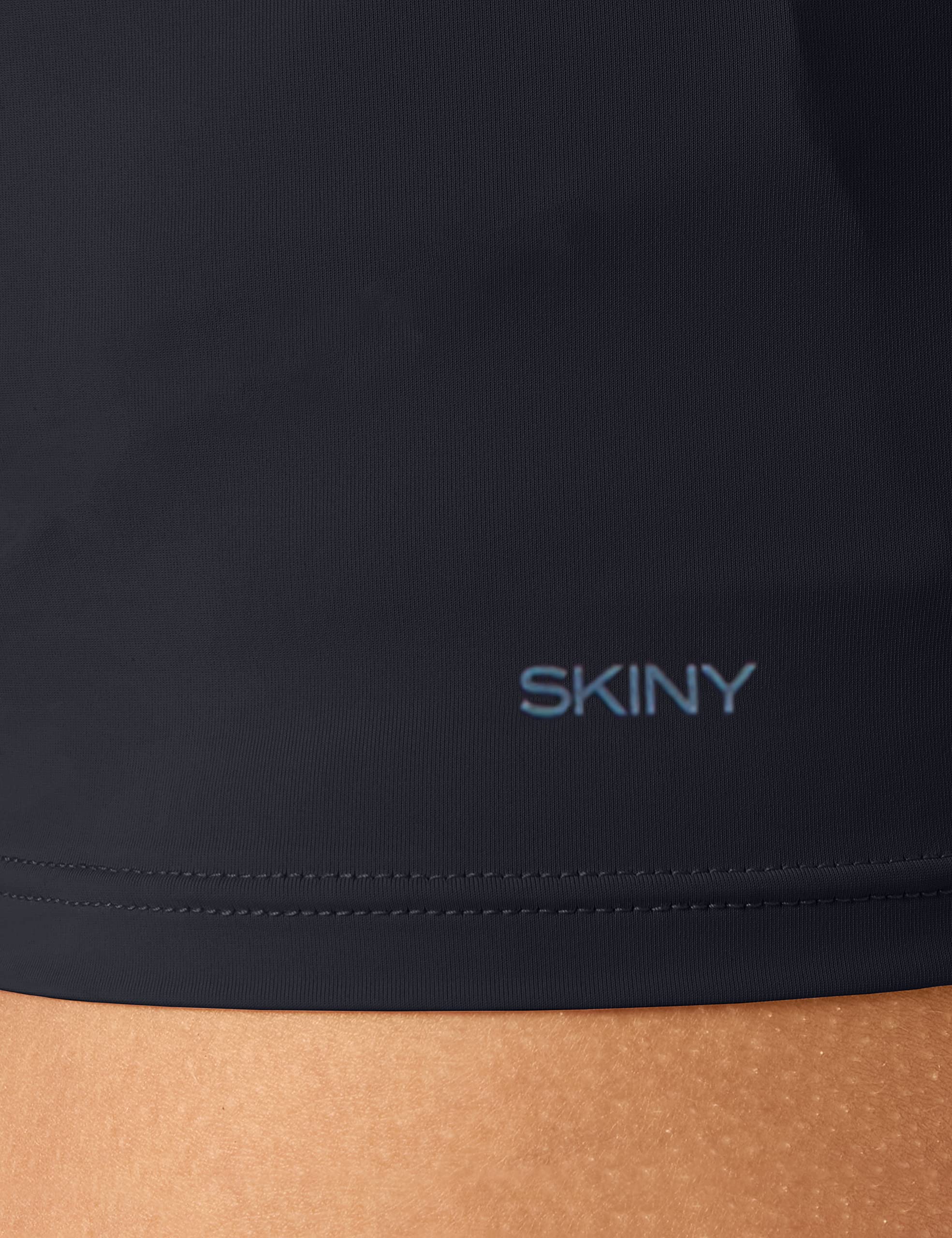 Skiny Damski podkoszulek (2 sztuki), czarny, 44