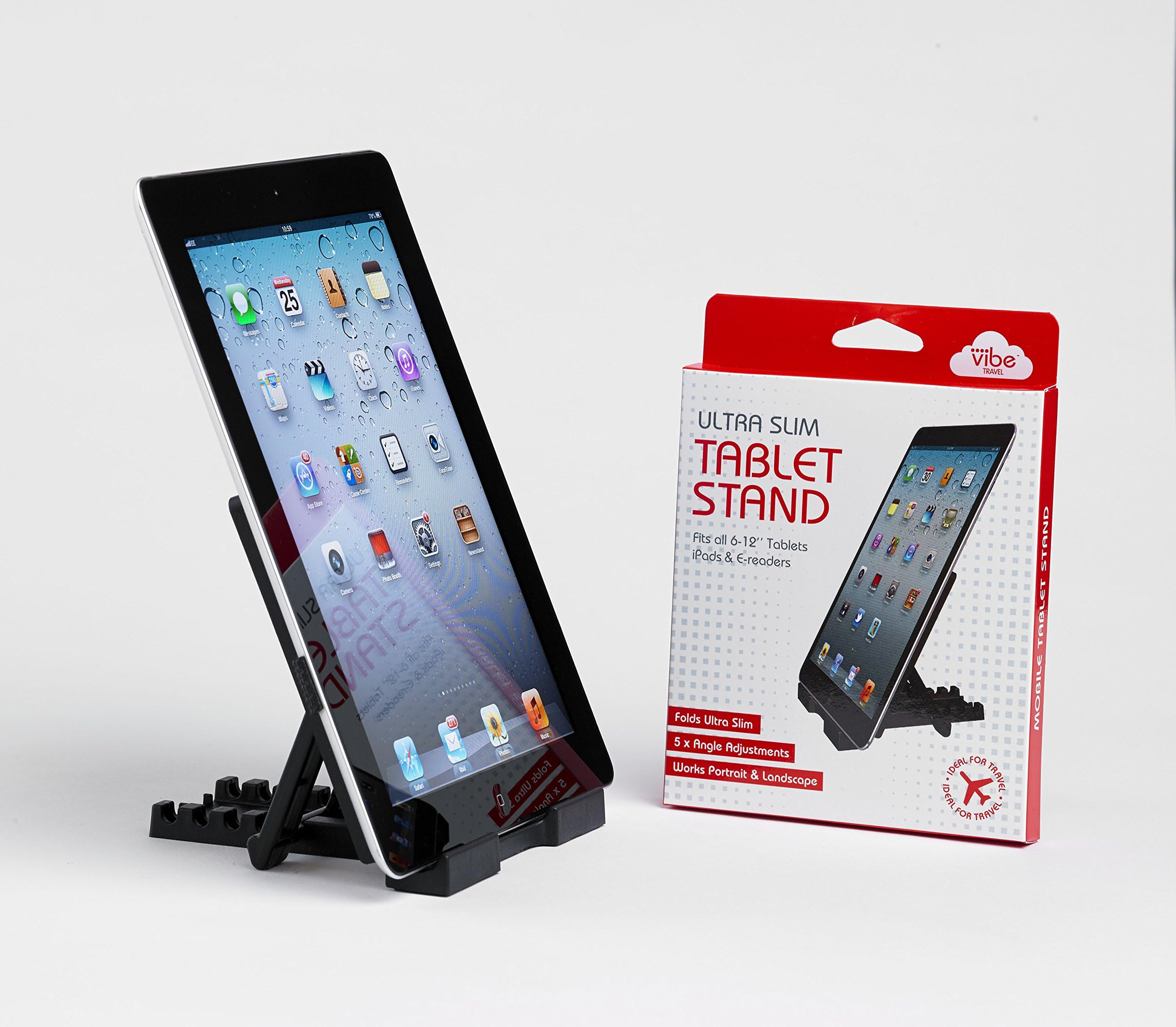 Folding Tablet Stand Black