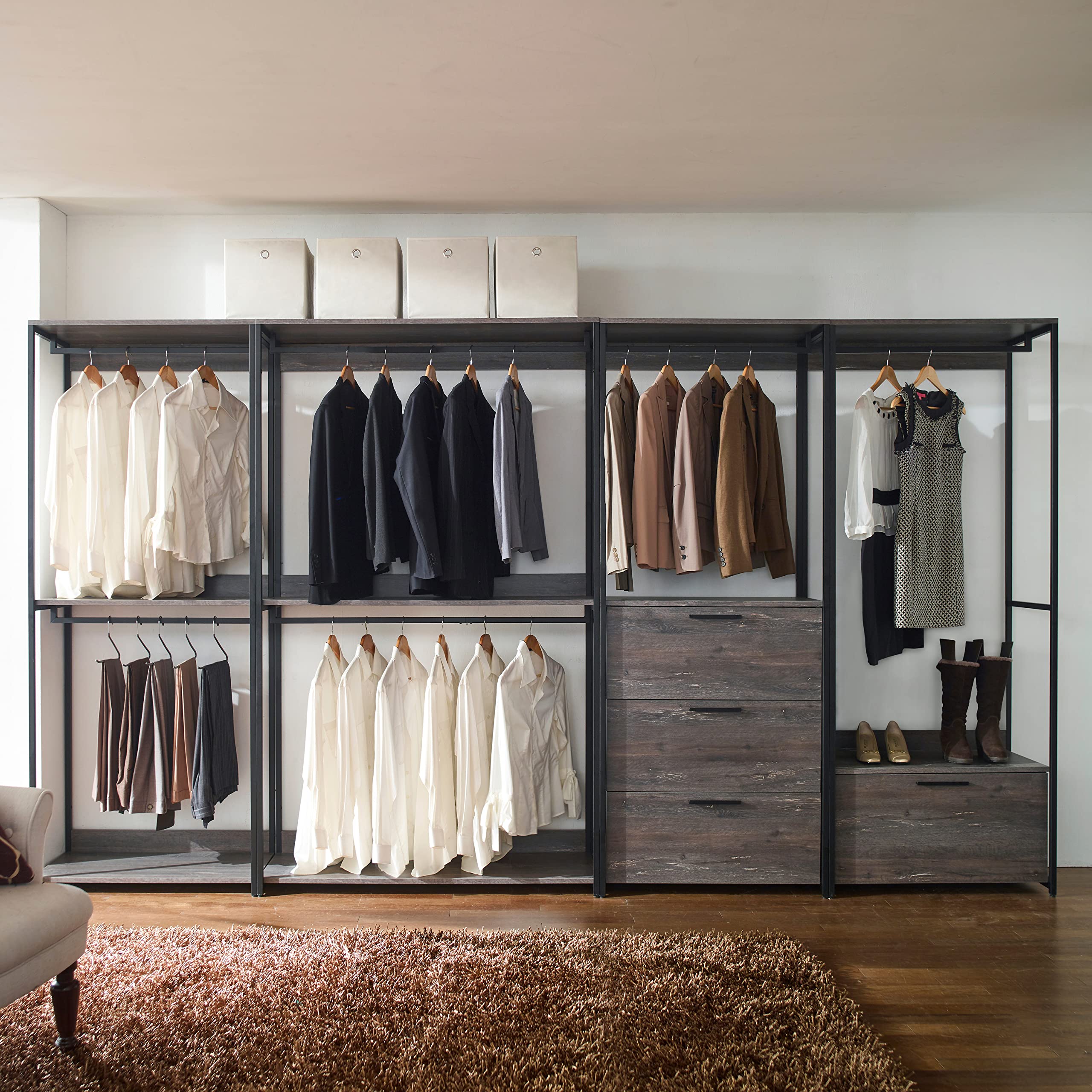 Wood Walk in Closet System RH921