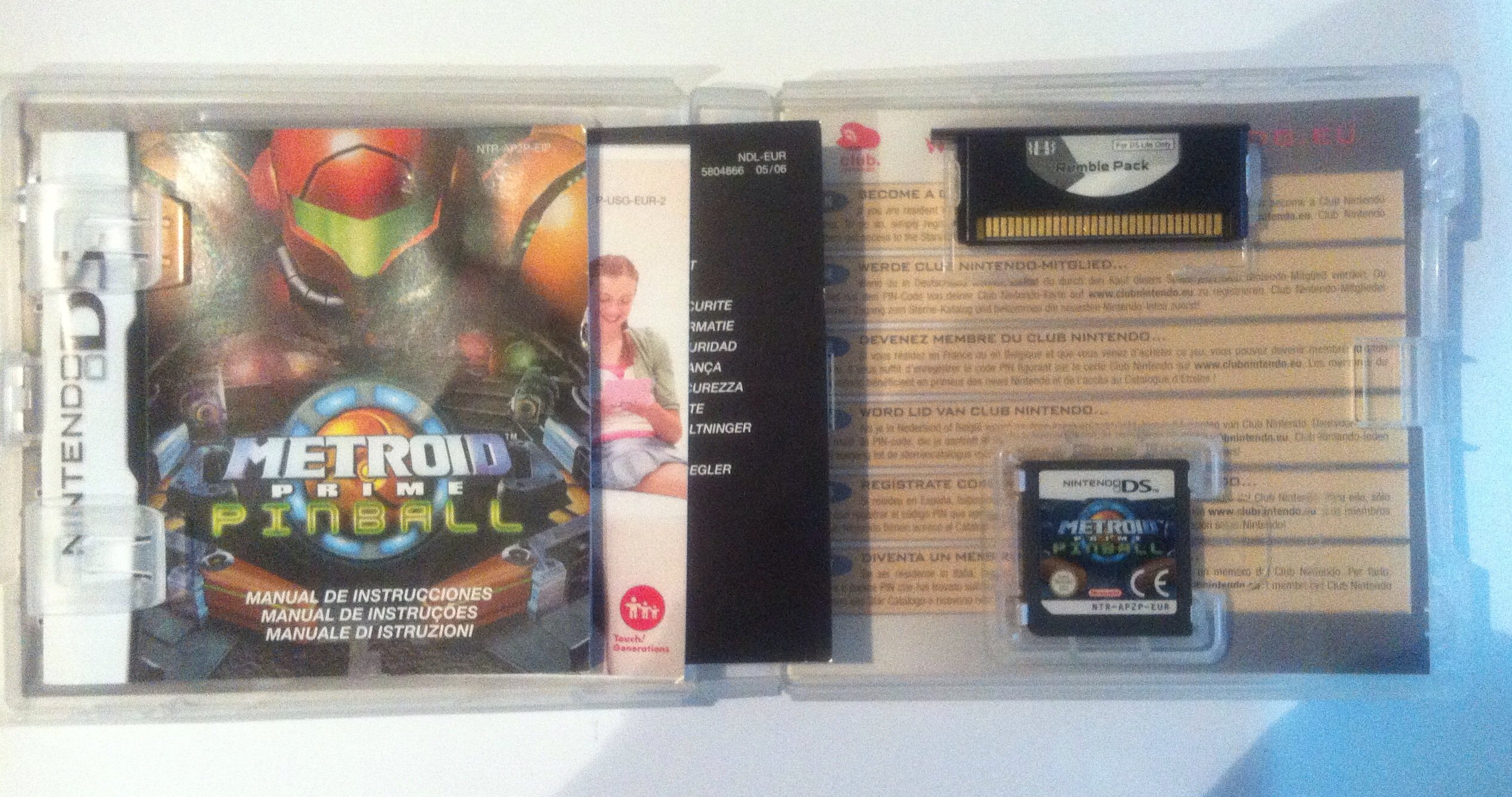 Nintendo Metroid Prime Pinball, NDS