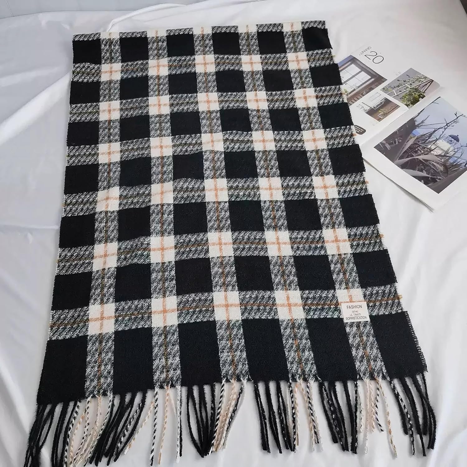 Winter Pashmina Shawl Wraps for Women Silky Scarfs Travel Blanket for Evening Dress Wedding - Image 7