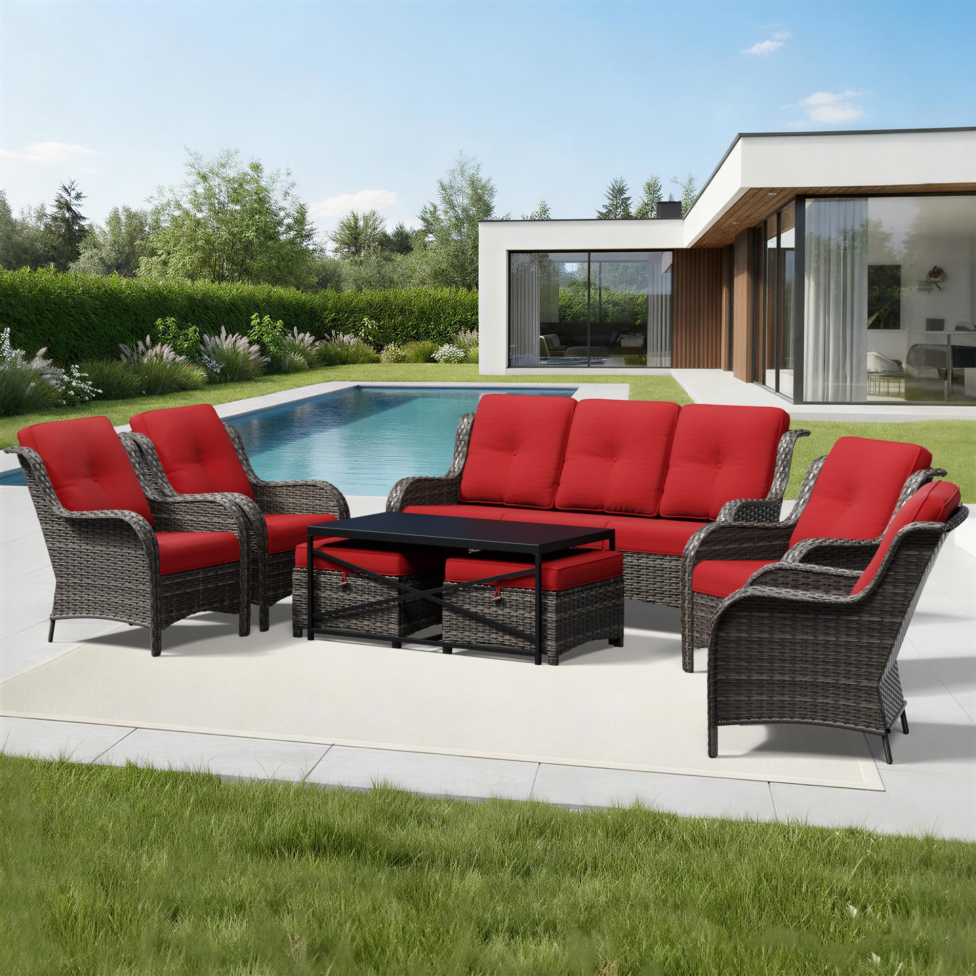 Joyside Wicker Patio Set