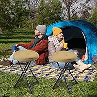 Vista 17 de Taburete plegable de 24 pulgadas con asa, taburete de bar plegable con pies antideslizantes, silla plegable, taburete plegable para interiores