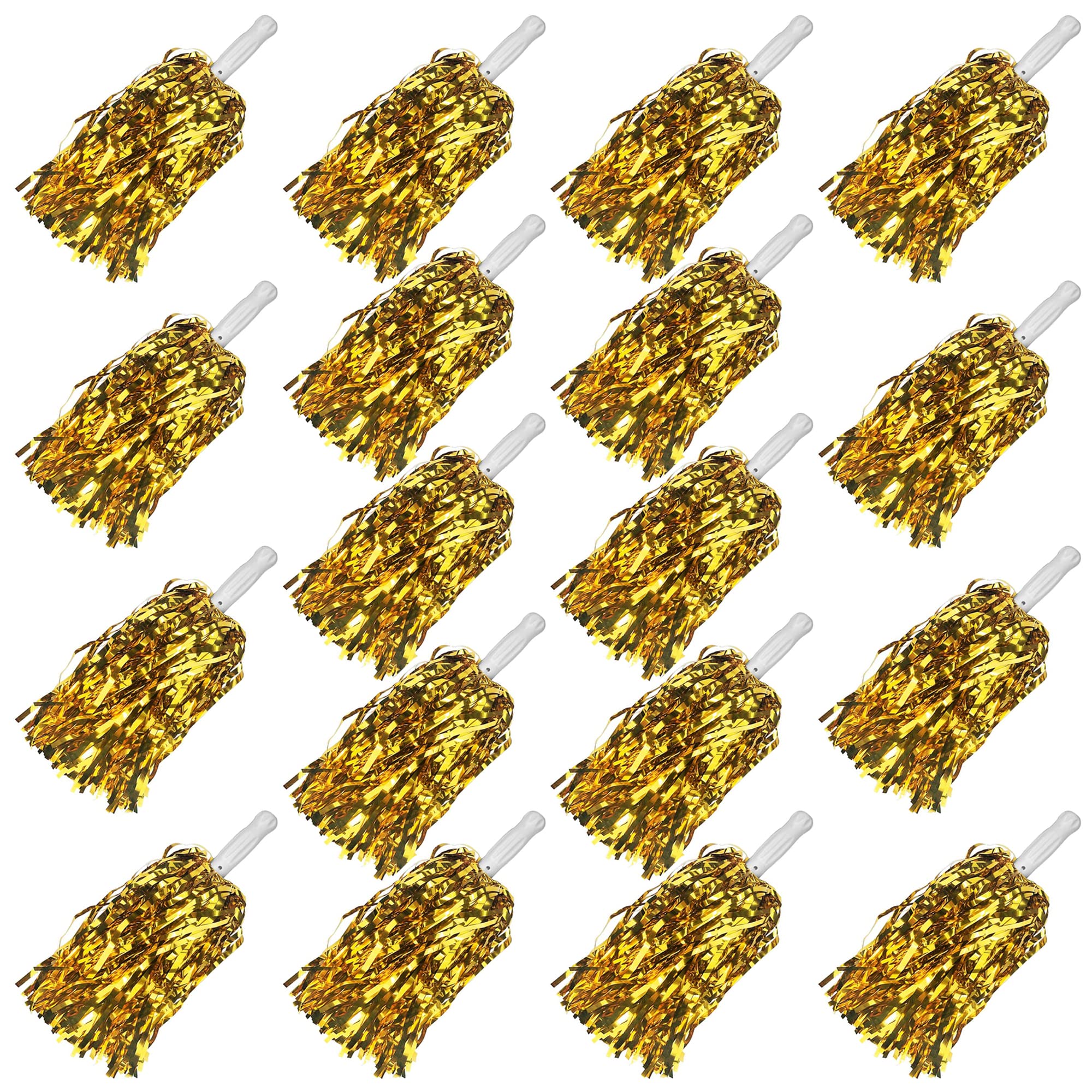 Photo 1 of KDPATFAV 18PCS Gold Cheerleading Pom Poms