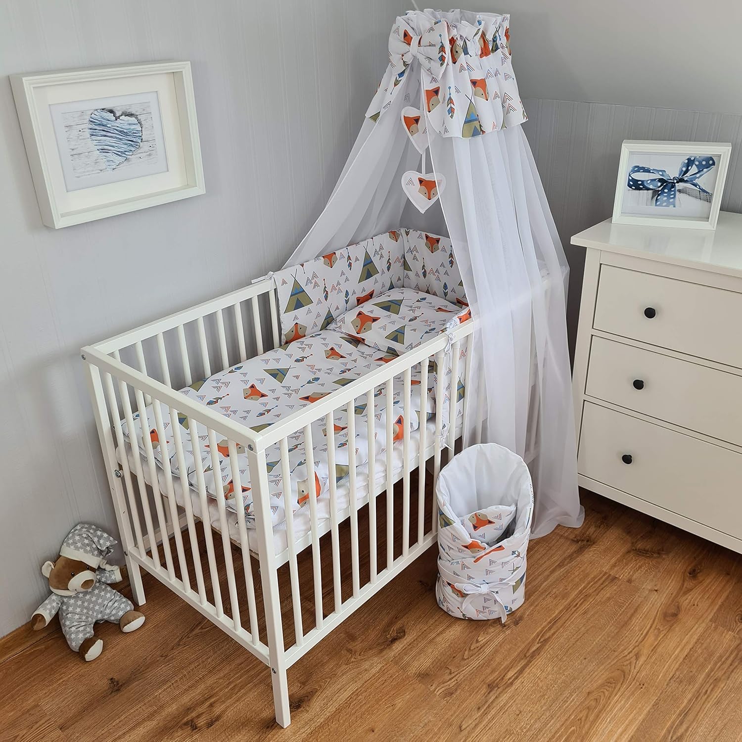 Bello Parure De Lit 11 Pieces Pour Bebe Parure De Lit Pour Bebe Et Enfant Tour De Lit Pour Bebe Parure De Lit Pour Bebe Ours Polaire 60 X 1 Bebe Et