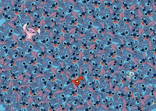 Ravensburger - Puzzle Challenge Puzzle: Disney: Stitch - 1000 dielov