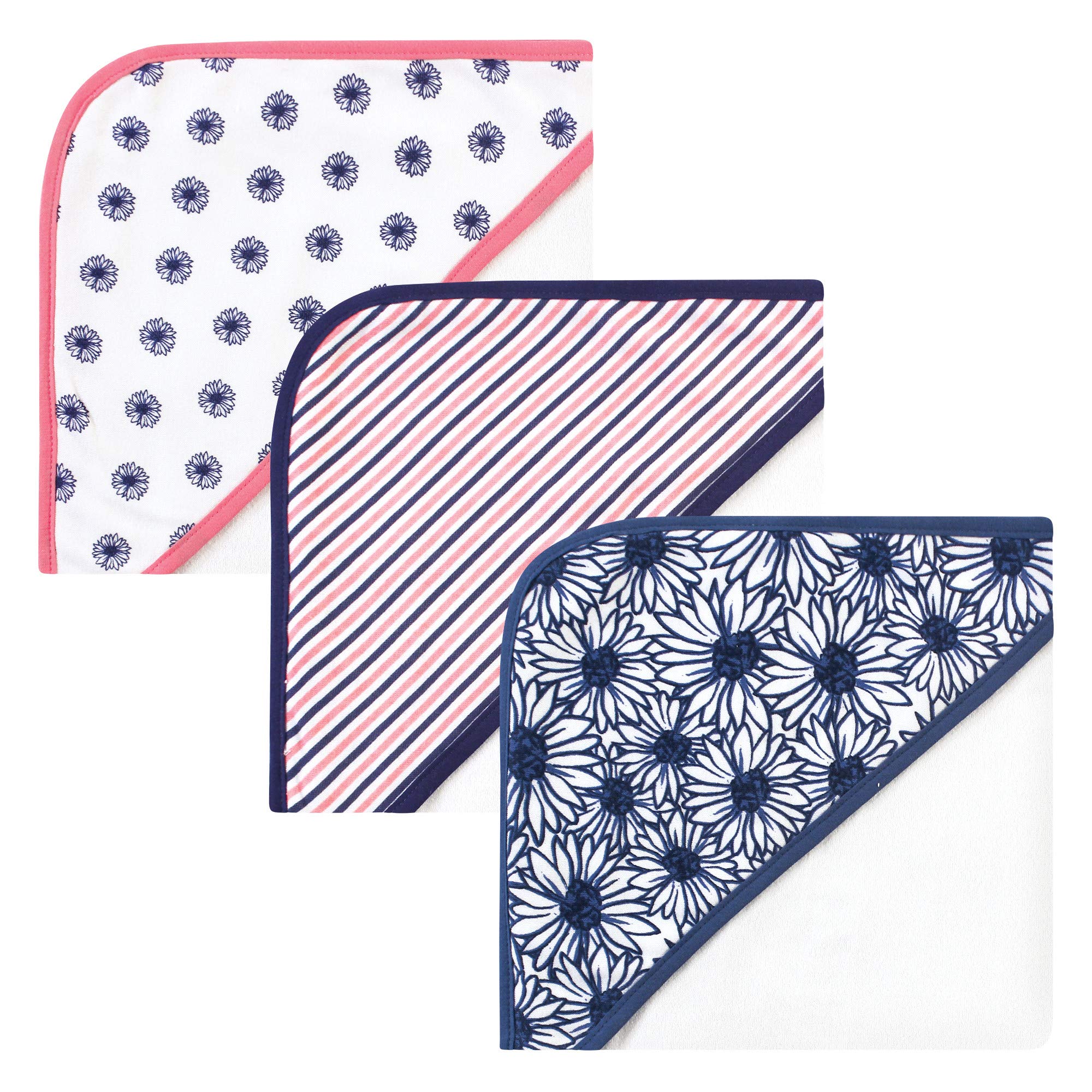 Touched by Nature Toallas con capucha unisex de algodón orgánico para bebé, talla única