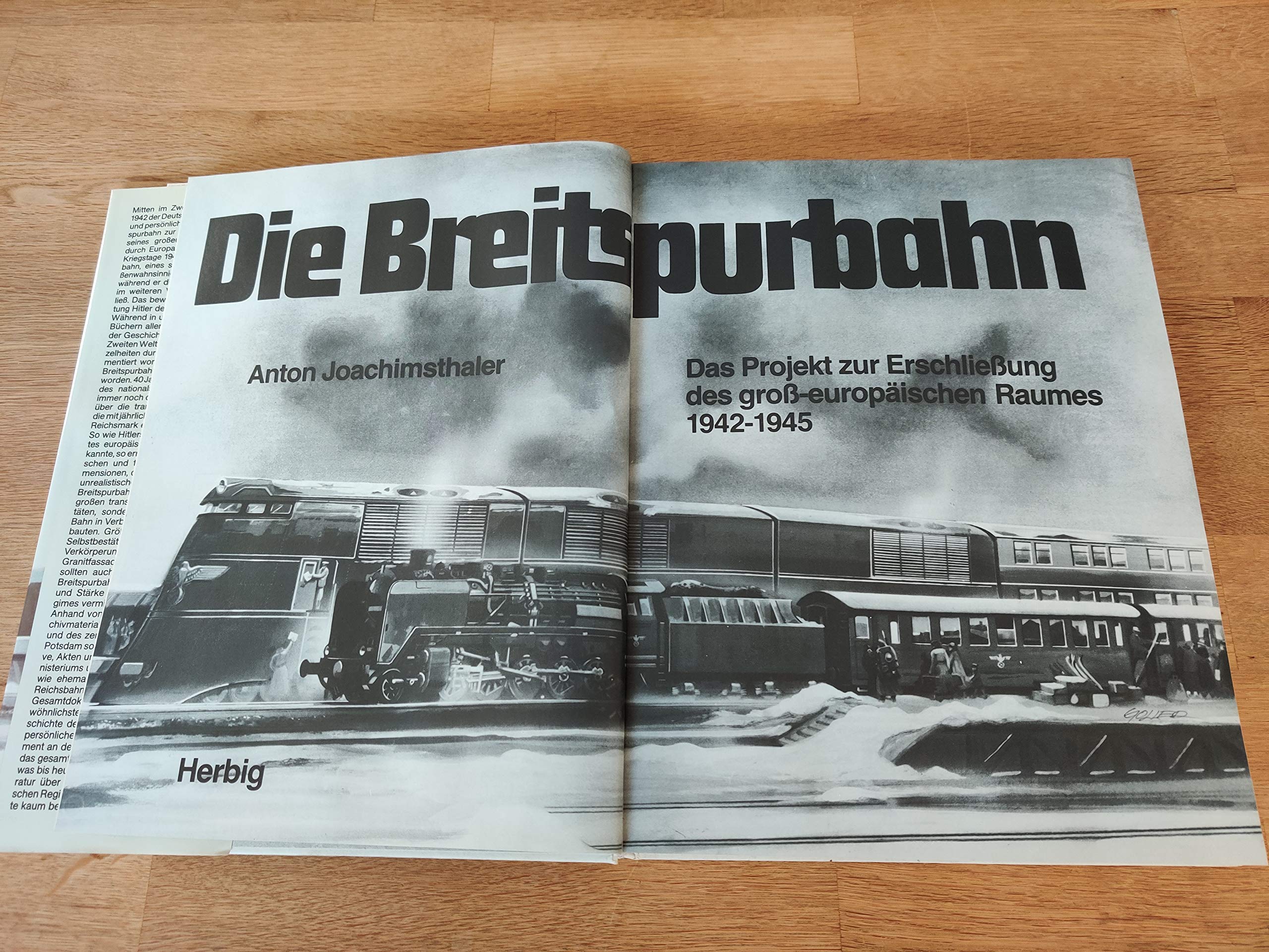 Die Breitspurbahn: Das Projekt zur Erschließung des groß-europäischen Raumes 1942-1945