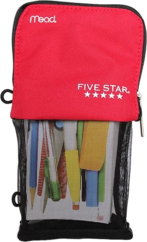 Mead – Bolsa para lápices independiente, de cinco estrellas, para almacenamiento, los colores pueden variar