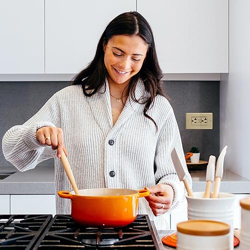 Miniatura 8 de Faith Paquete de 10 tomacorrientes GFCI de 20 A, receptáculos dúplex GFI no resistentes a manipulaciones con indicador LED, interruptor de circuito