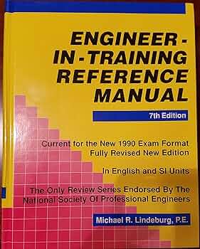 絶版　Engineer in training reference manual Engineer-In-Training Reference Manual: 8th (Eigth) Edition