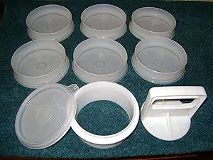 VINTAGE Tupperware Hamburger Patty