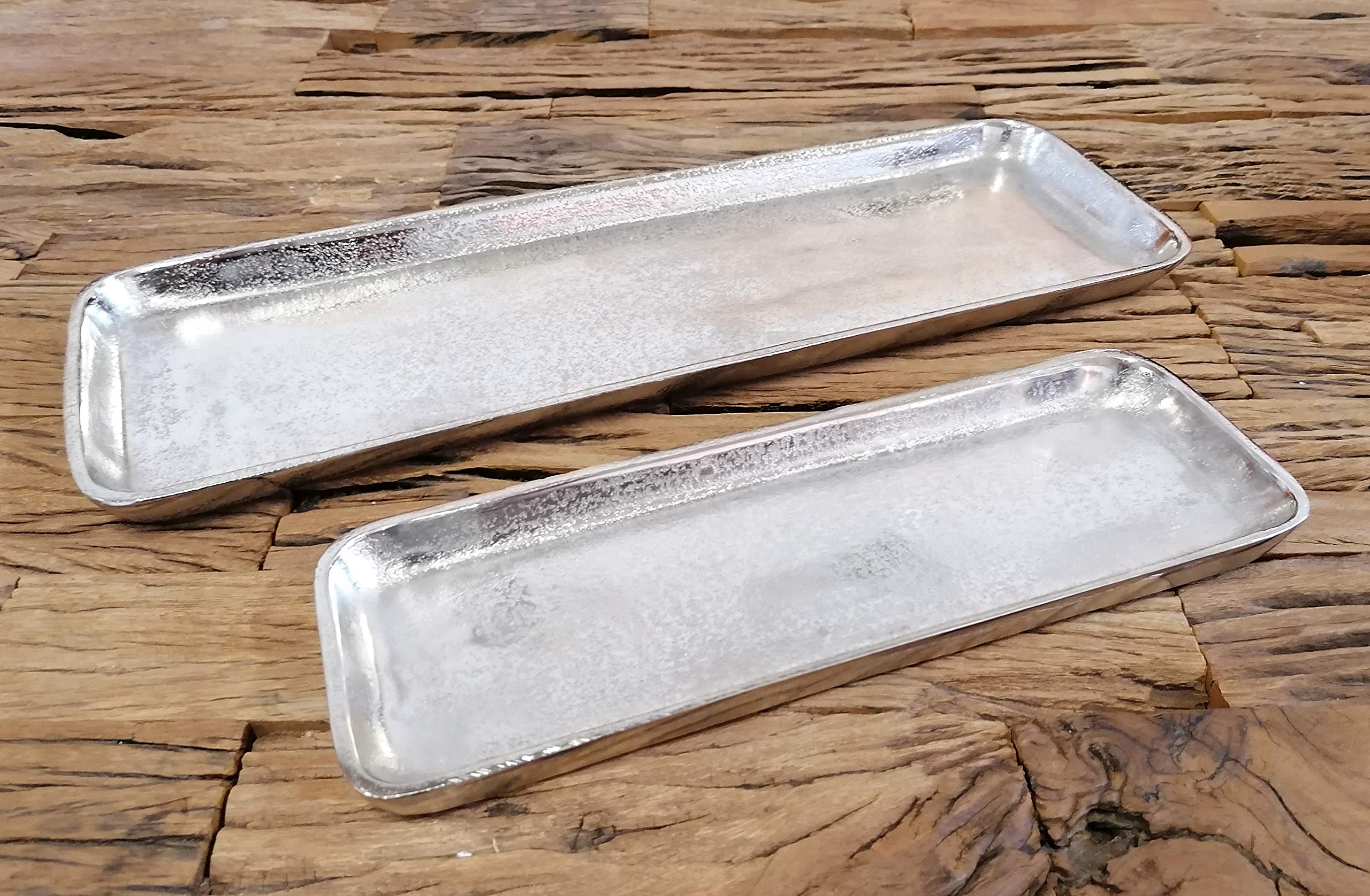 Bol Décoratif Argenté En Alliage D’étain – 8x8x4.8 Cm – Pour Restaurant, Maison, Hôtel – Ustensile De Table Chic - 2