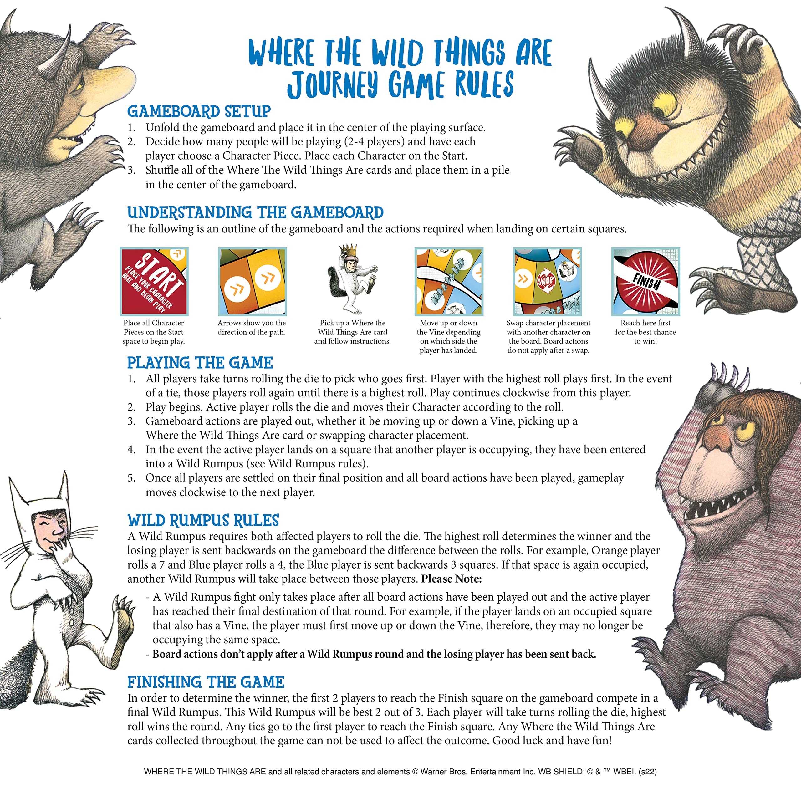 AQUARIUS - Where the Wild Things Are Journey Board Game - Image 8