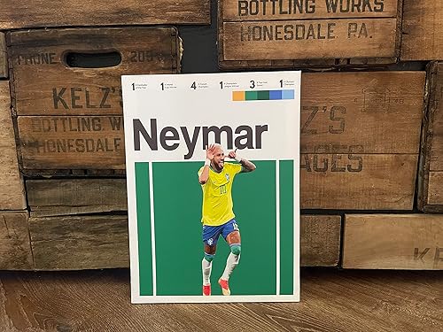 Miniatura 6 de Messi, Ronaldo, Mbappé, Neymar  FRAMED CANVAS  Soccer Superstars, Wall Decor, World Cup Art, Favorite Soccer Players, Futbol, Office, Gameroom,