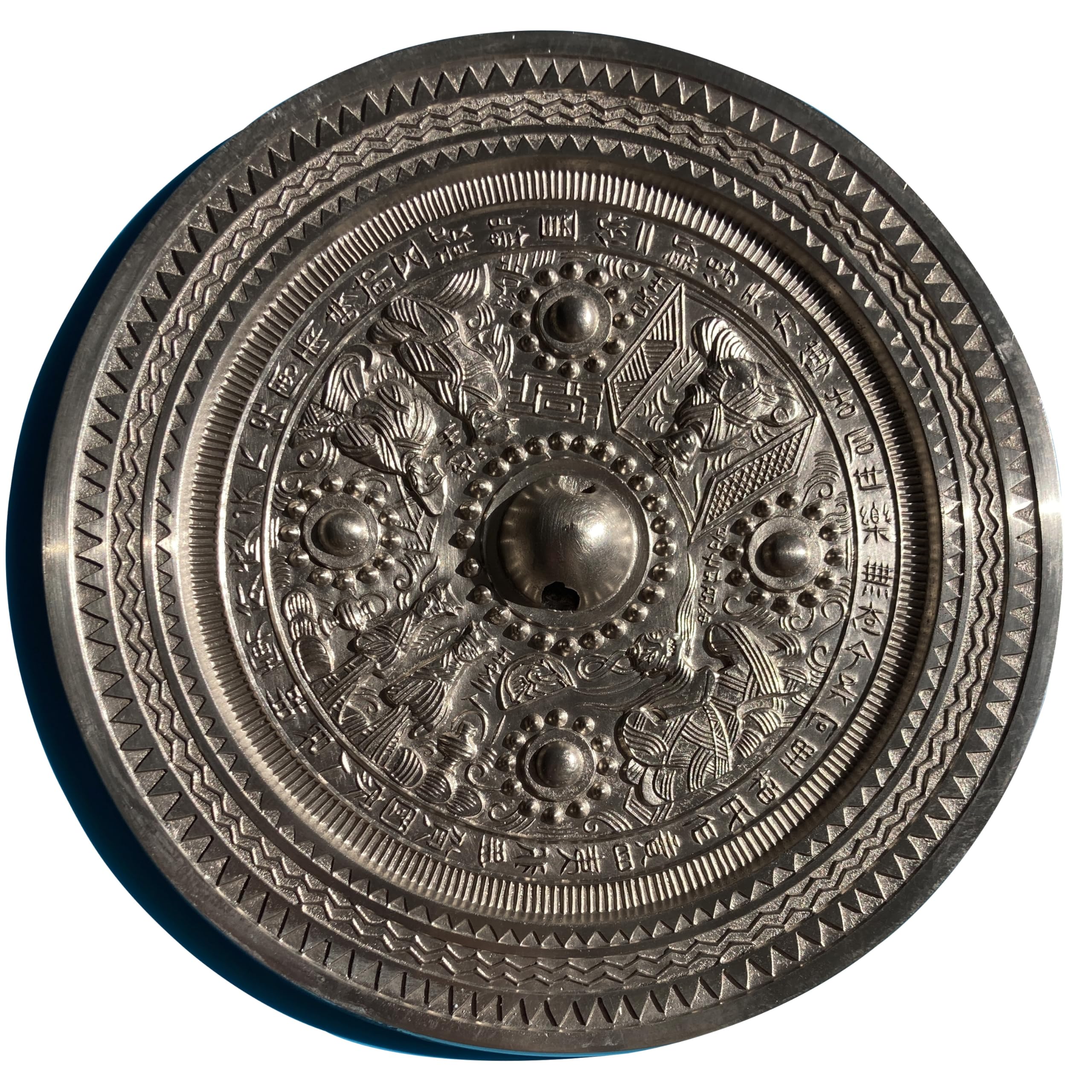 中国古美術品·旧蔵珍品·古青銅錯金馬車★天子驾六★文房置物·案頭·風水開運 中国古美術品·旧蔵珍品·古青銅錯金馬車☆天子驾六☆文房置物