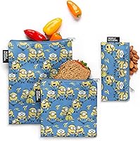 Vista 13 de Simple Modern Nickelodeon Viacom - Bolsas reutilizables para aperitivos para niños, seguras para alimentos, sin BPA y ftalatos, cremallera
