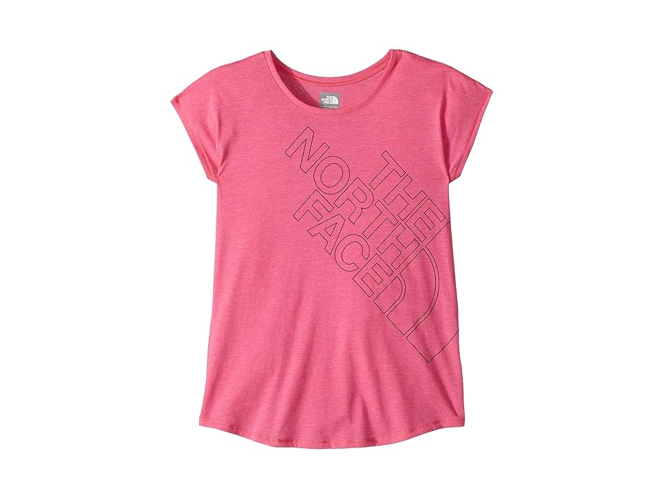 

The North Face Kids Tri-Blend Scoop Neck Tee (Little Kids/Big Kids) (Petticoat Pink Heather (Prior Season)) Girl's T Shirt