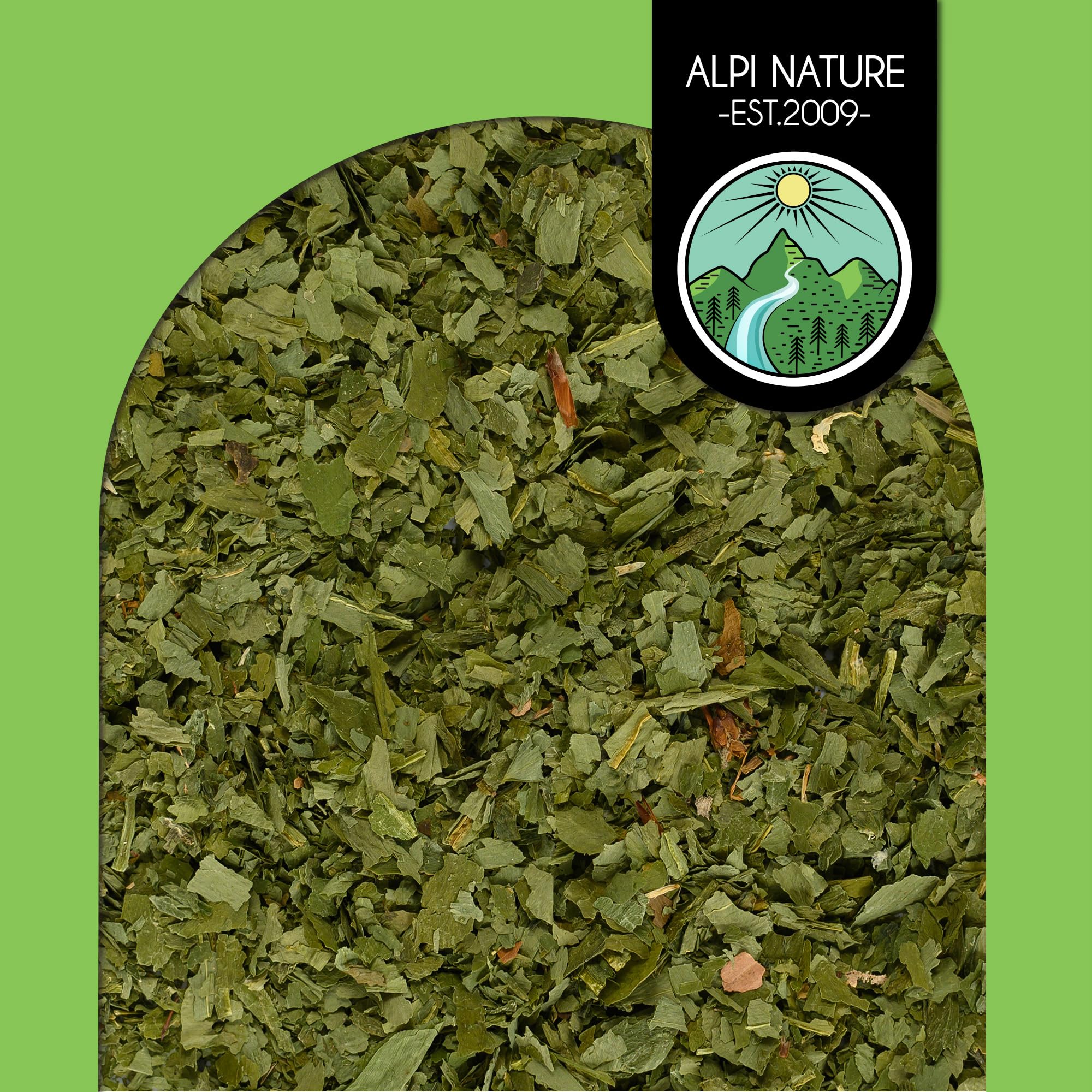 Alpi Nature Ajo Silvestre 125g, Condimento de Hojas de Ajo Silvestre Secas y Picadas para Cocinar