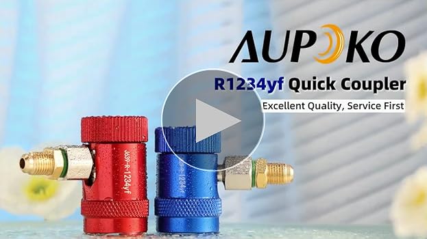 Amazon.com: Aupoko R1234yf Quick Couplers, High/Low Side R1234yf