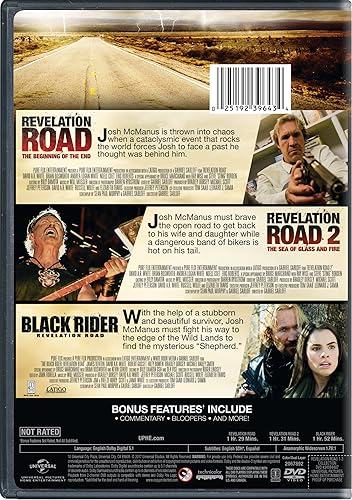 Miniatura 2 de Revelation Road The Beginning of the End Revelation Road 2 The Sea of Glass and Fire The Revelation Road The Black Rider Triple Feature (DVD)