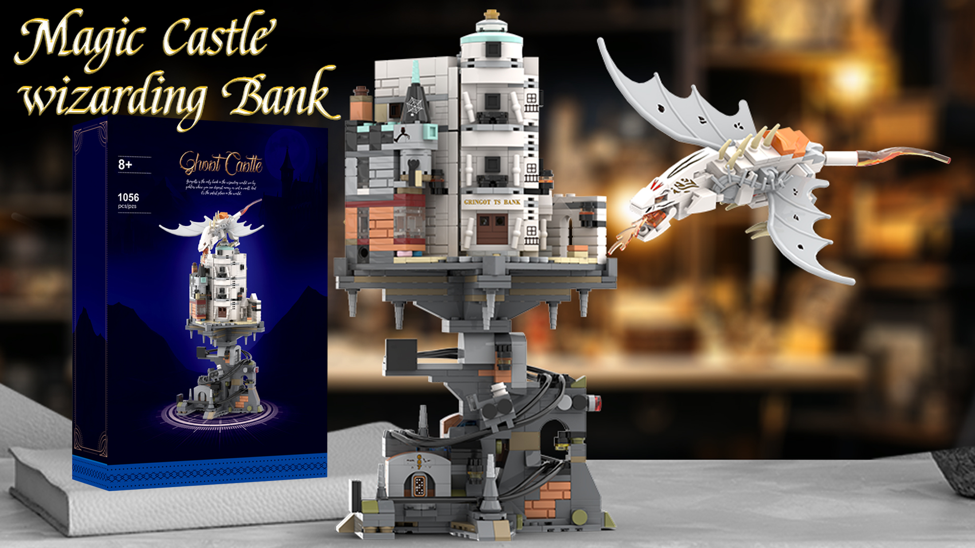 Amazon.com: WINNER SPACE Lighting Magic Castle Wizarding Bank