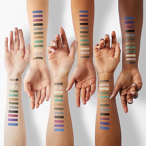 Miniatura 2 de L.A. COLORS Paleta de sombra de ojos de 16 colores, ahumada, 0.95 onzas, polvo