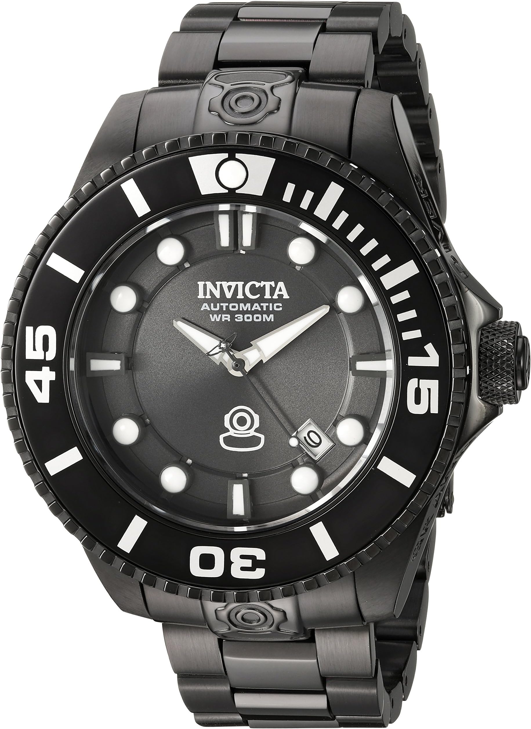 Invicta Men's 19810 Pro Diver Analog Display Automatic Self Wind Black Watch
