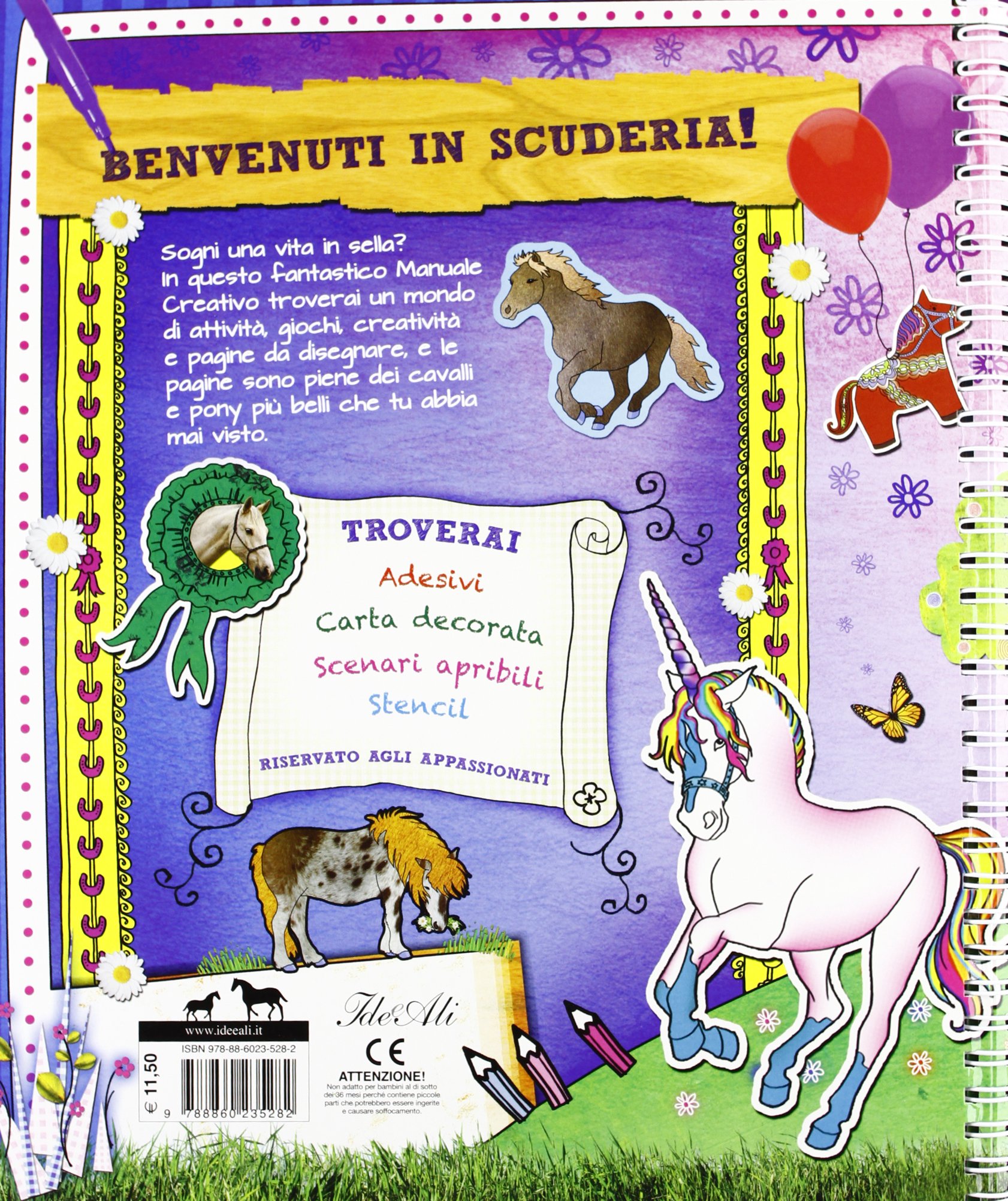 Cavalli e pony. Manuale creativo. Ediz. illustrata