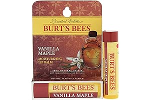 Burt's Bees Vanilla Maple Salted Caramel Lip Balm