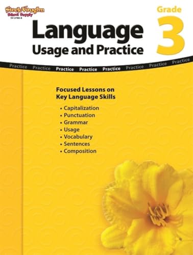 Language Usage and Practice Workbook Grade 3