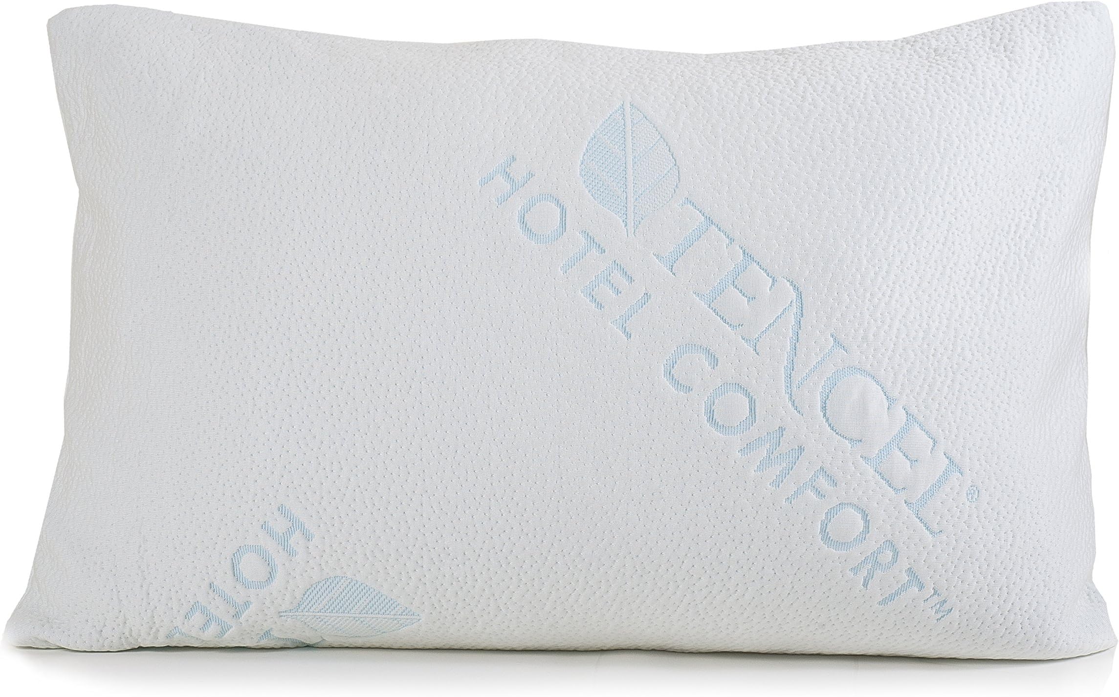 Hotel Comfort Premium Tencel Bamboo Memory Foam Pillow Ultra Cool Hypoallergenic Washable Bamboo Cover USA Designed (Queen)