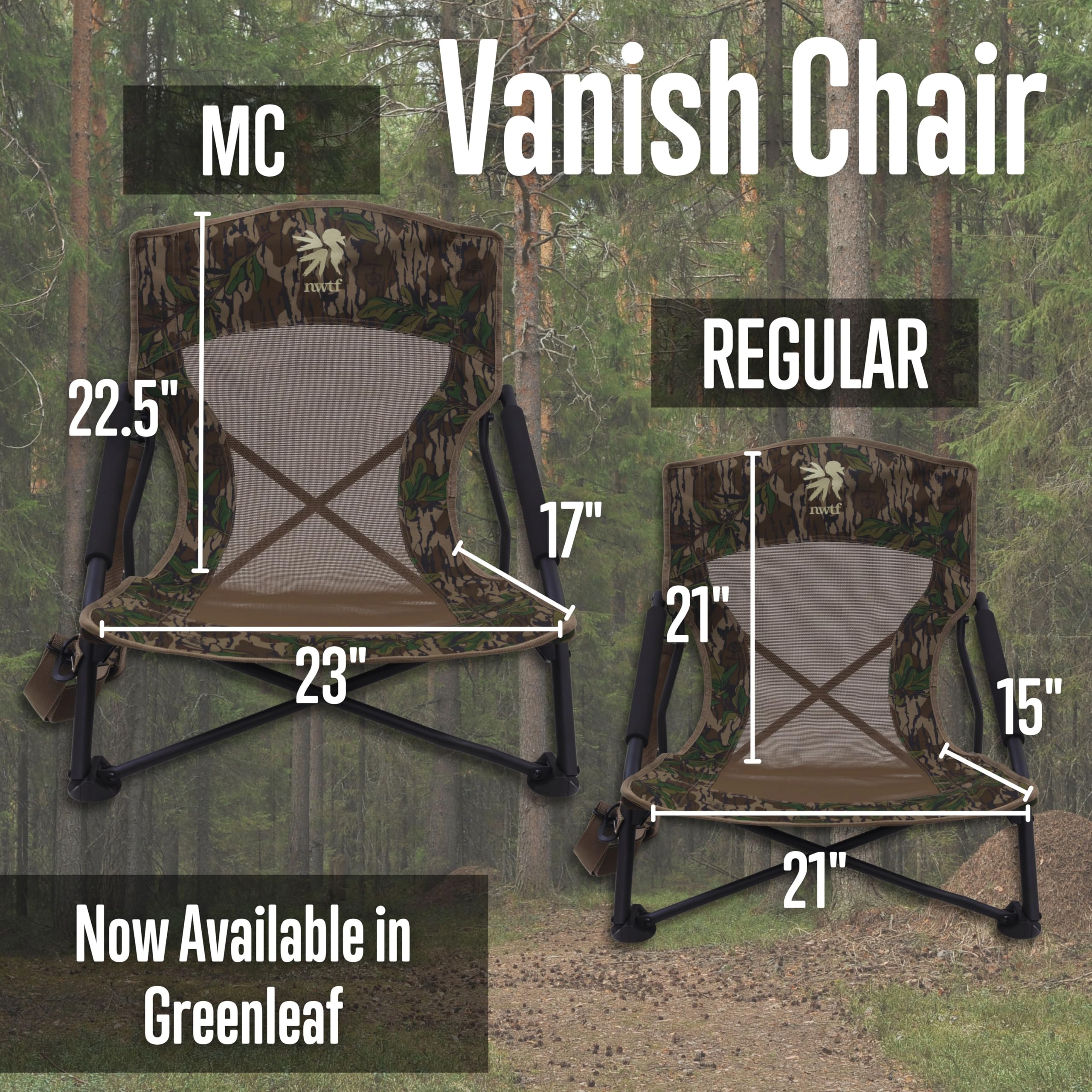Amazon.com : ALPS OutdoorZ NWTF Vanish Low-Profile Hunting Chair