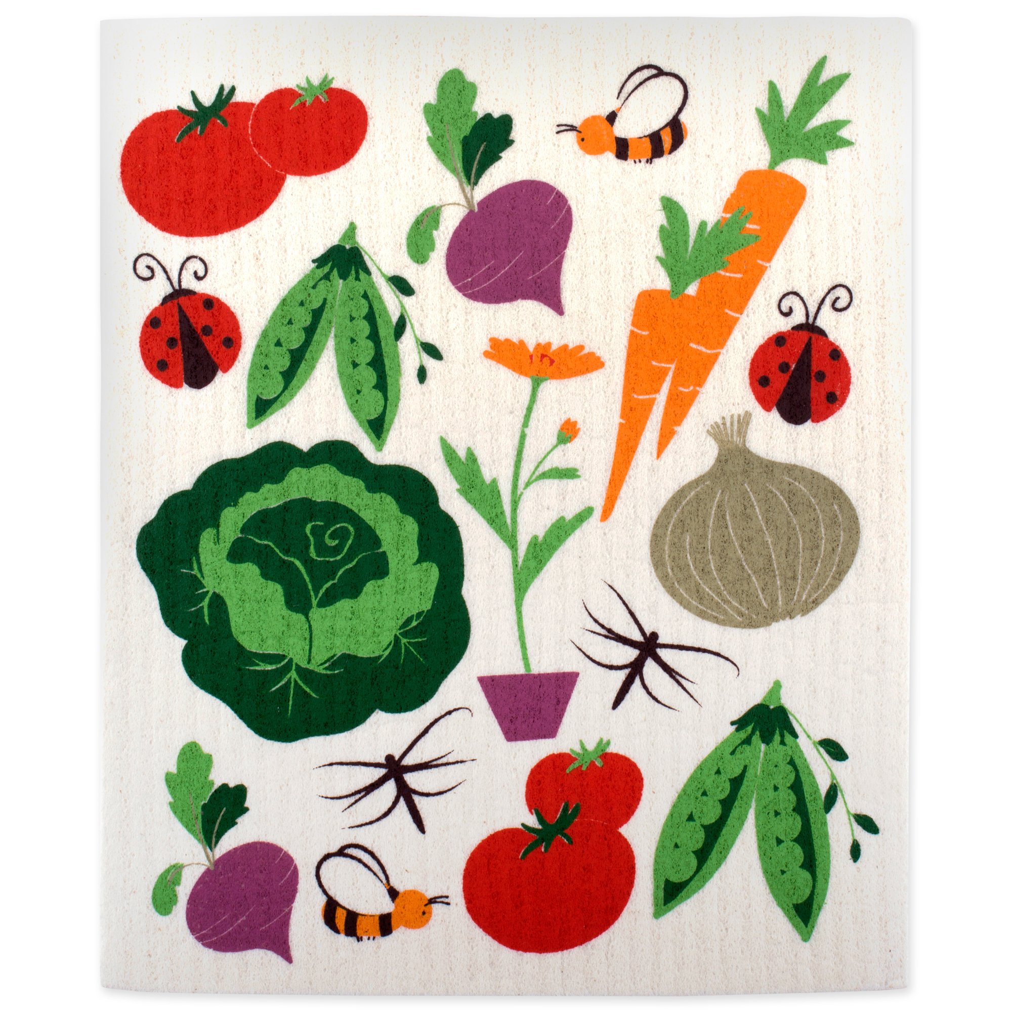 Montgomery Street Octopus Cotton Flour Sack Dish Towel