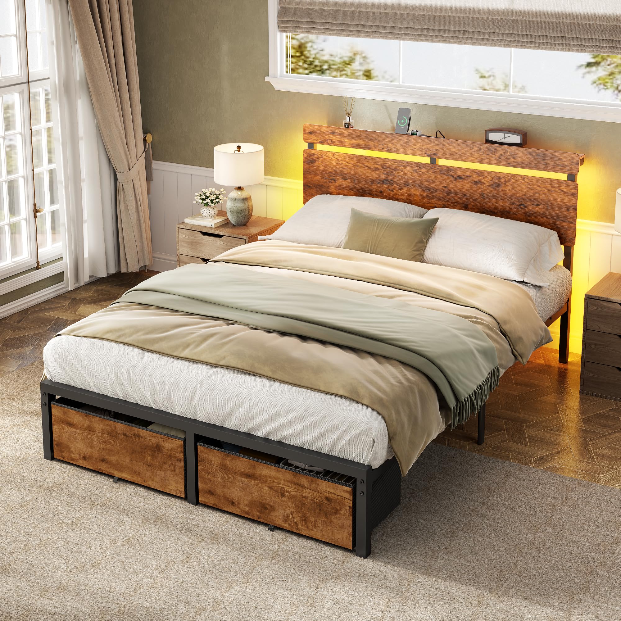 Best Full Bed Frame With Storage in 2026: 5 Top Picks 2 Product photo