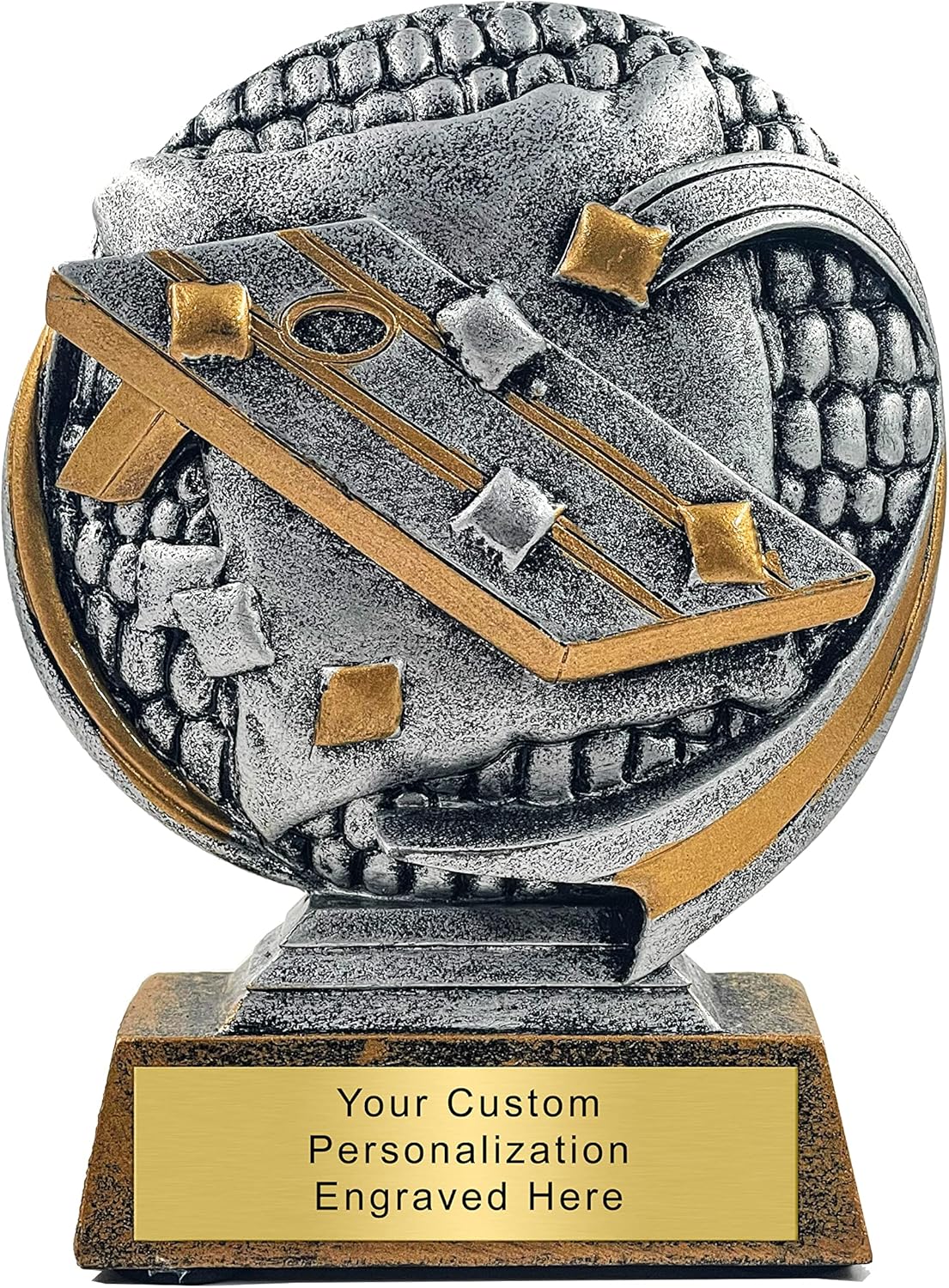K2Awards Cornhole Trophy - Motion Extreme Cornhole Tournament Award