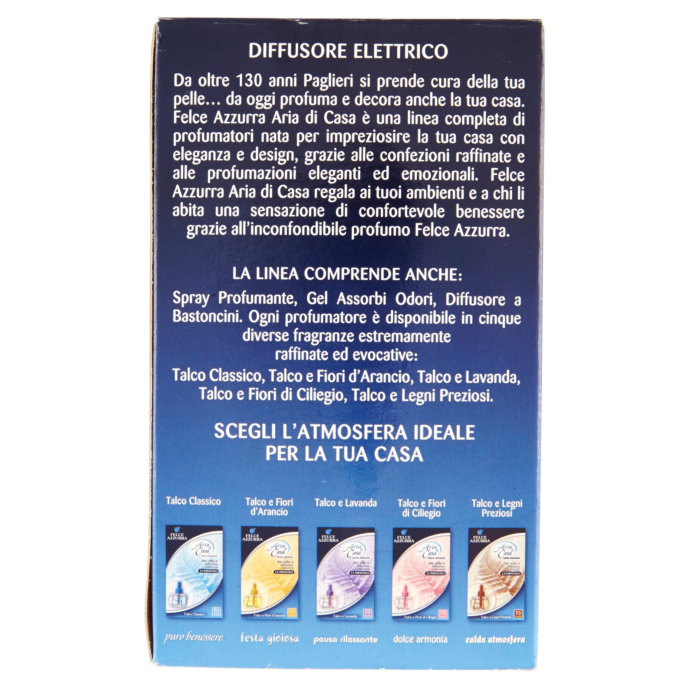 Felce Azzurra Deodorant Umwelt Elektro – 6 Packungen mit je 1 x 20 ml – insgesamt: 120 ml