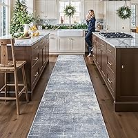 Vista 183 de Alfombra lavable para pasillo, de cocina, para entrada, alfombra suave vintage, antideslizante para interiores, para baño, sala de estar y Ladrillo