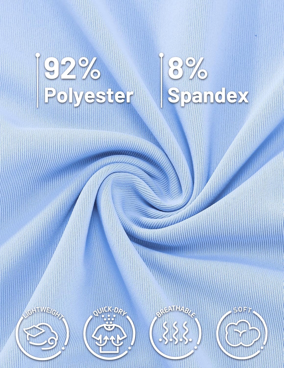 MIER Women's Running Athletic Shirts Dry Fit Active T-Shirt Tops Short Sleeve Soft Crew Neck Gym Workout Exercise Tees - Image 5