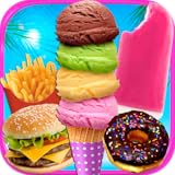 School Lunch Food Maker includes games like Kids Breakfast Cereal Maker, School Lunch Food Maker, High School Lunch, Donut Maker, and vending machine items like Ice Cream & Ice Popsicles!!