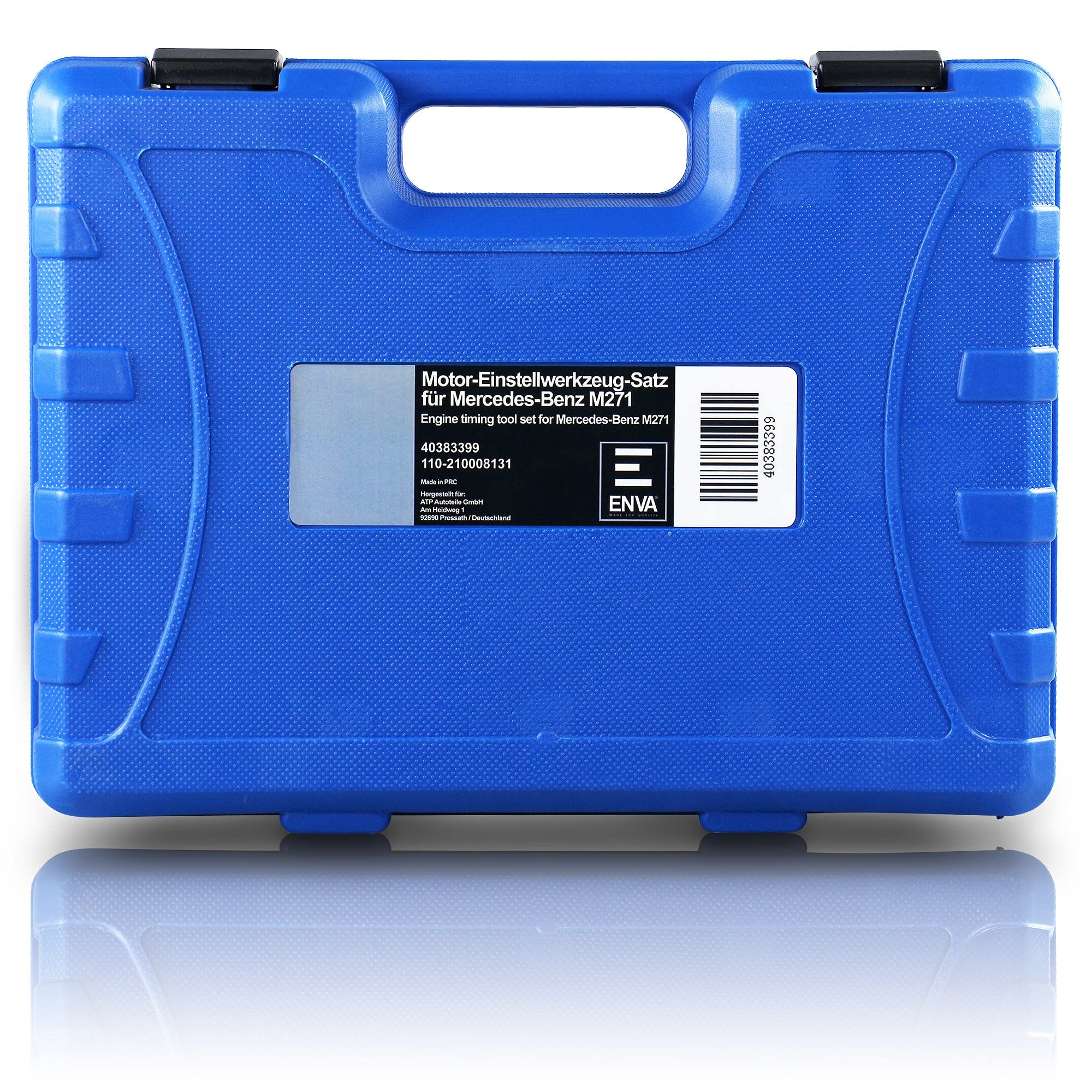 Set di strumenti di regolazione motore ENVA per Mercedes-Benz M271 strumento speciale per catena di distribuzione e alberi a camme compatibile con W203 W204 W209 W211 W212 R171 M271 C Classe E CLK SLK